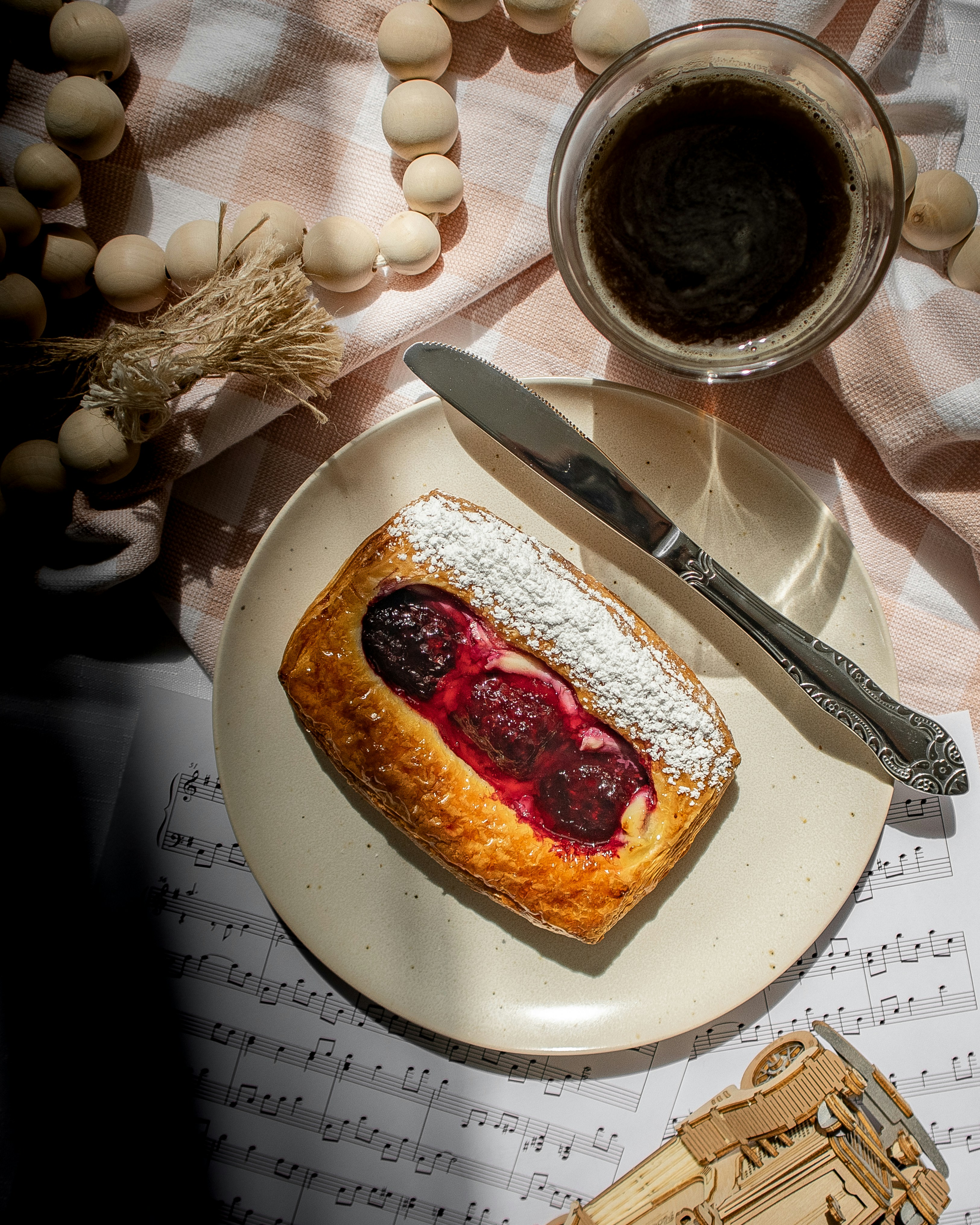 Boysenberry danish by Say S. from Unsplash