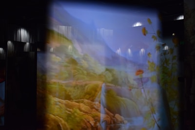 A surreal landscape blending reality and fantasy.