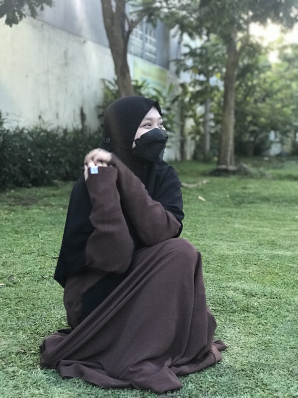 Elegant Sage Green Abaya