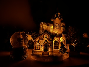 Cozy Ceramic Candle House