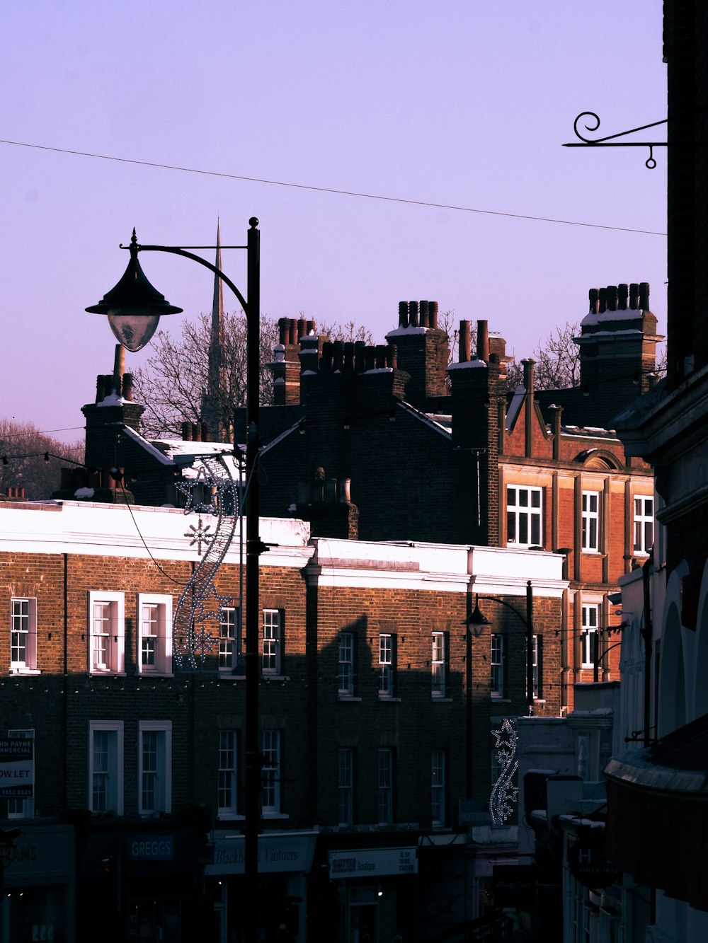 a view of a city from a distance