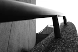 Artistic black and white photo of architectural details emphasizing minimalism.