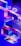 A vibrant and futuristic scene featuring an array of translucent, 3D geometric shapes, primarily rectangular prisms, floating and intersecting in a deep blue space with neon lighting. The shapes exhibit a gradient with shades of pink, purple, blue, and hints of green, creating a reflective and glossy appearance.