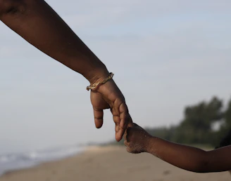 A warm representation of family support and resilience during a health flare-up.