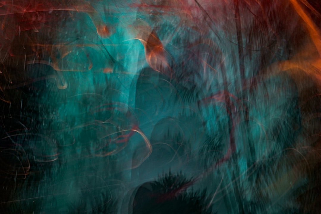 a digital painting of a forest filled with trees, Korpa 20587