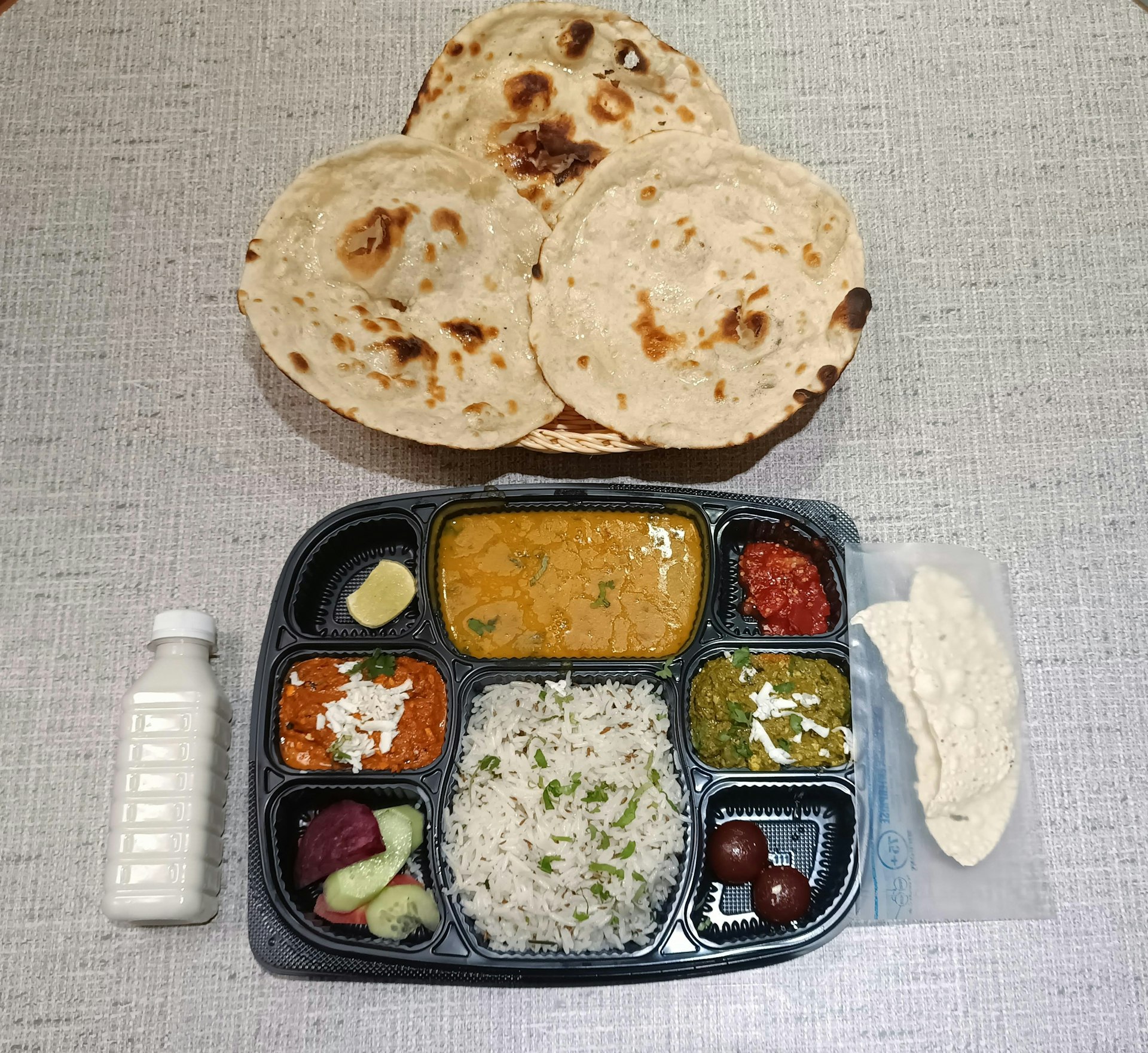 Premium Sattvic Thali - Pure and Healthy Vegetarian Food