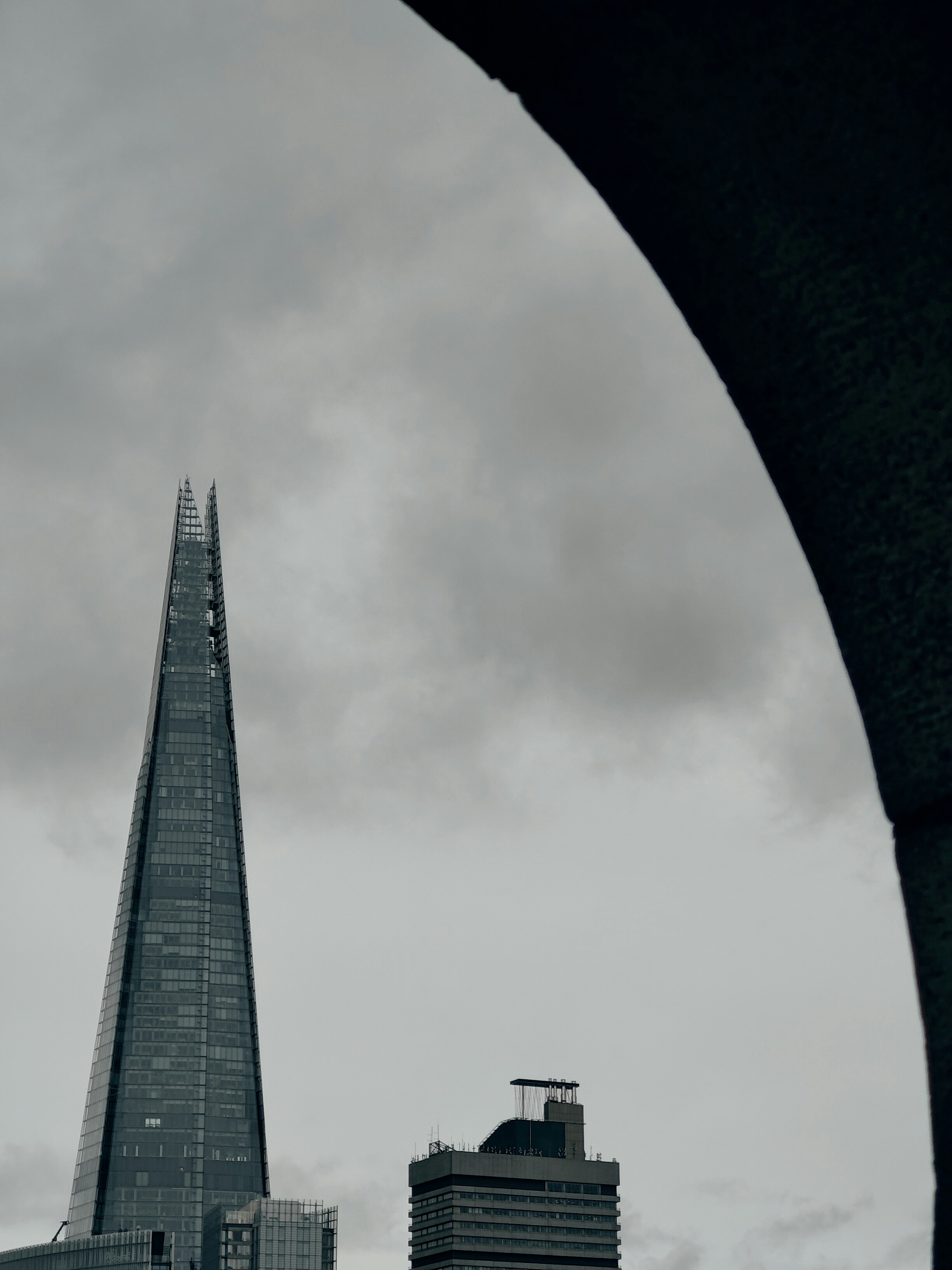 a view of the shard of the shard of the shard of the