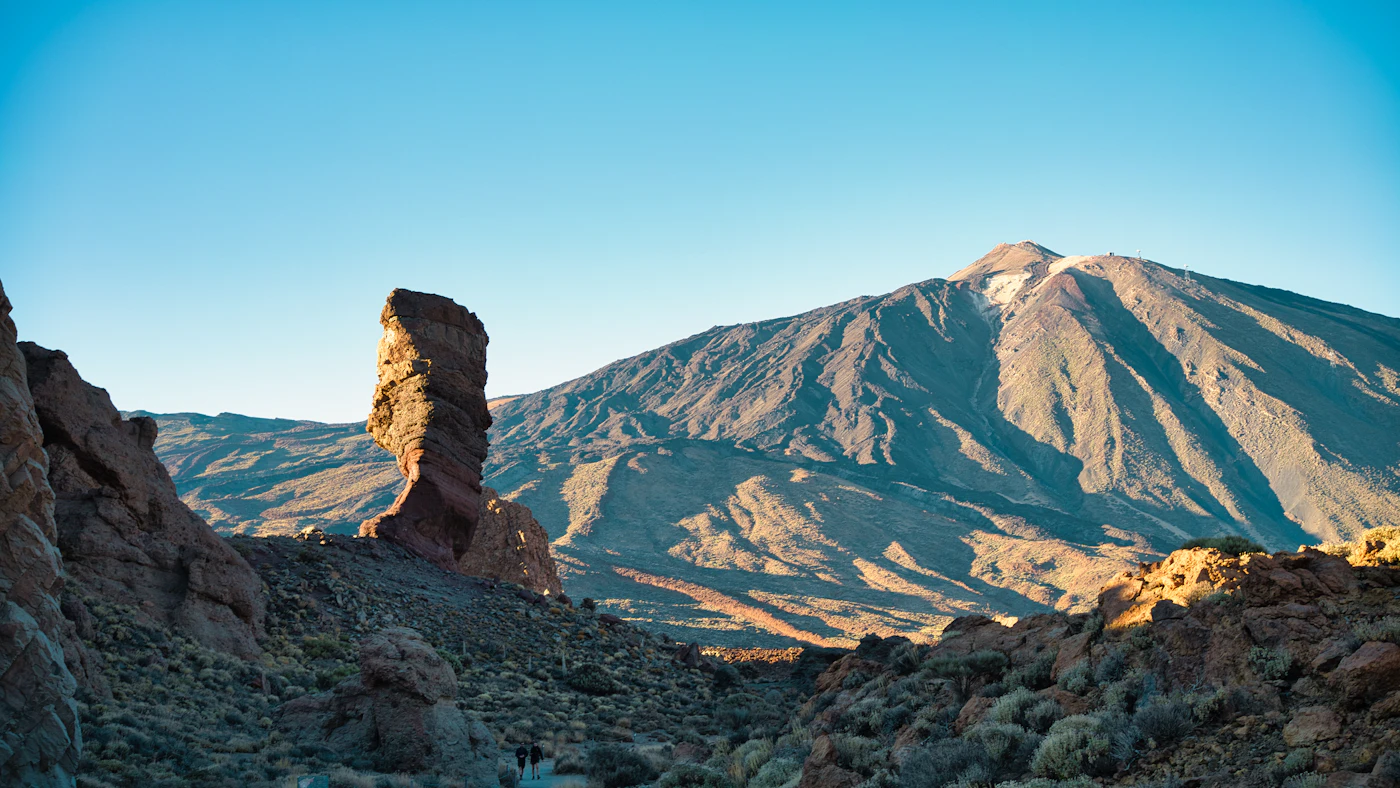 Volcanic landscape of Teide in Tenerife