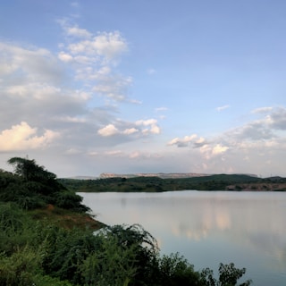 A serene landscape representing fullness of life.