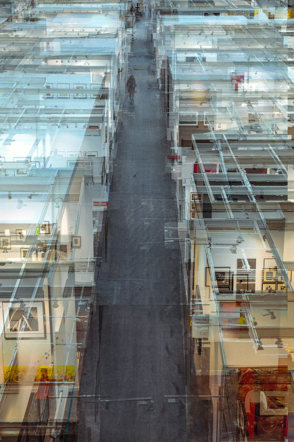 a large warehouse filled with lots of machines