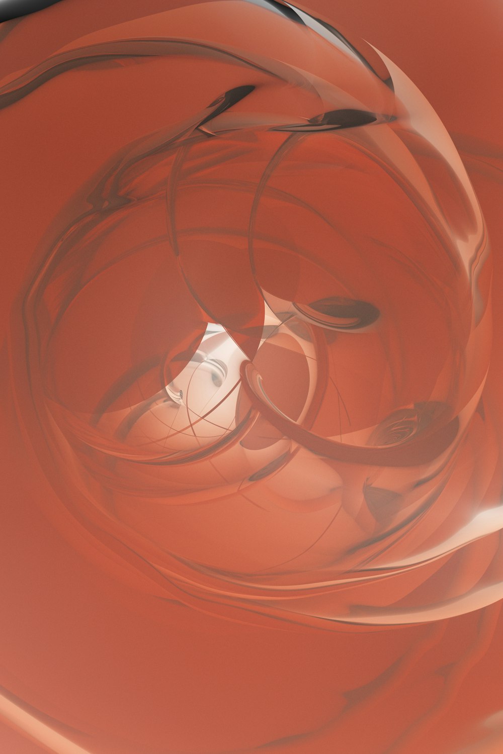 a computer generated image of a circular object