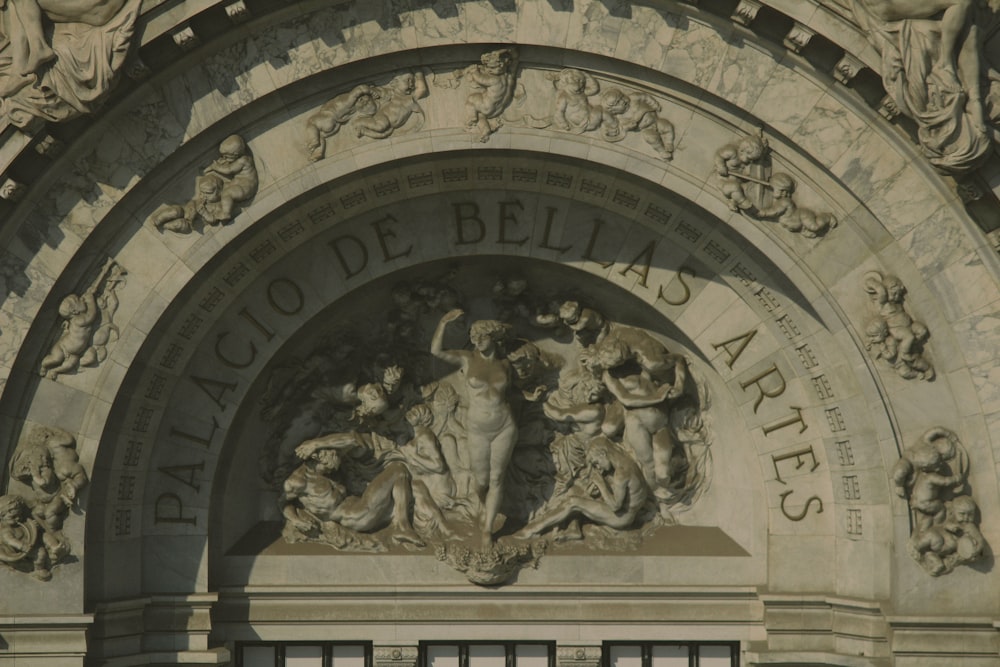 a close up of a building with a clock on it