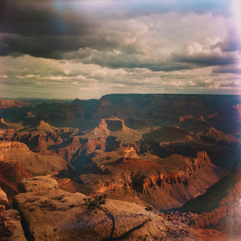 Una vista panoramica del Grand Canyon del Grand Canyon