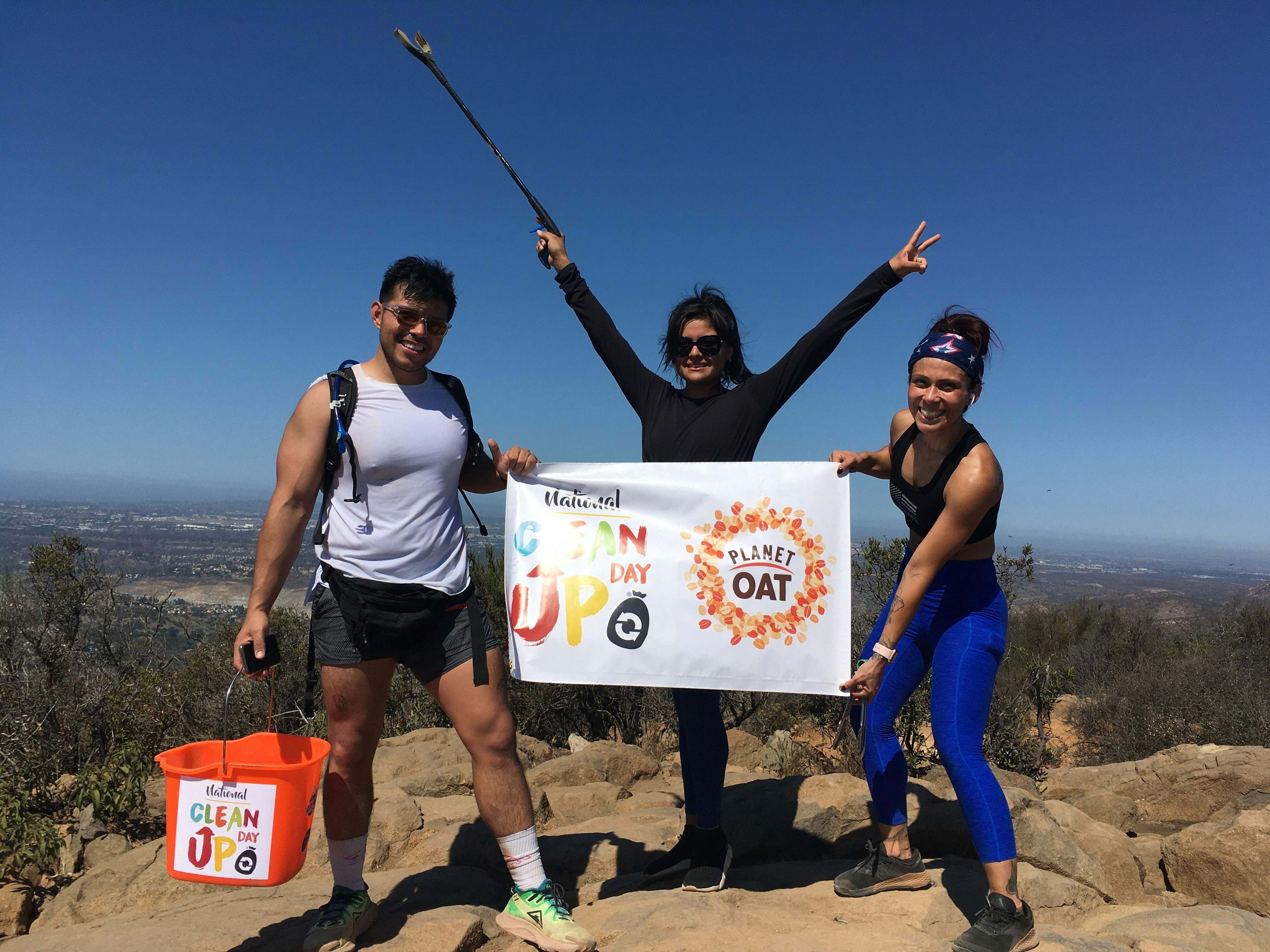 Planet Oat and National CleanUp Day group