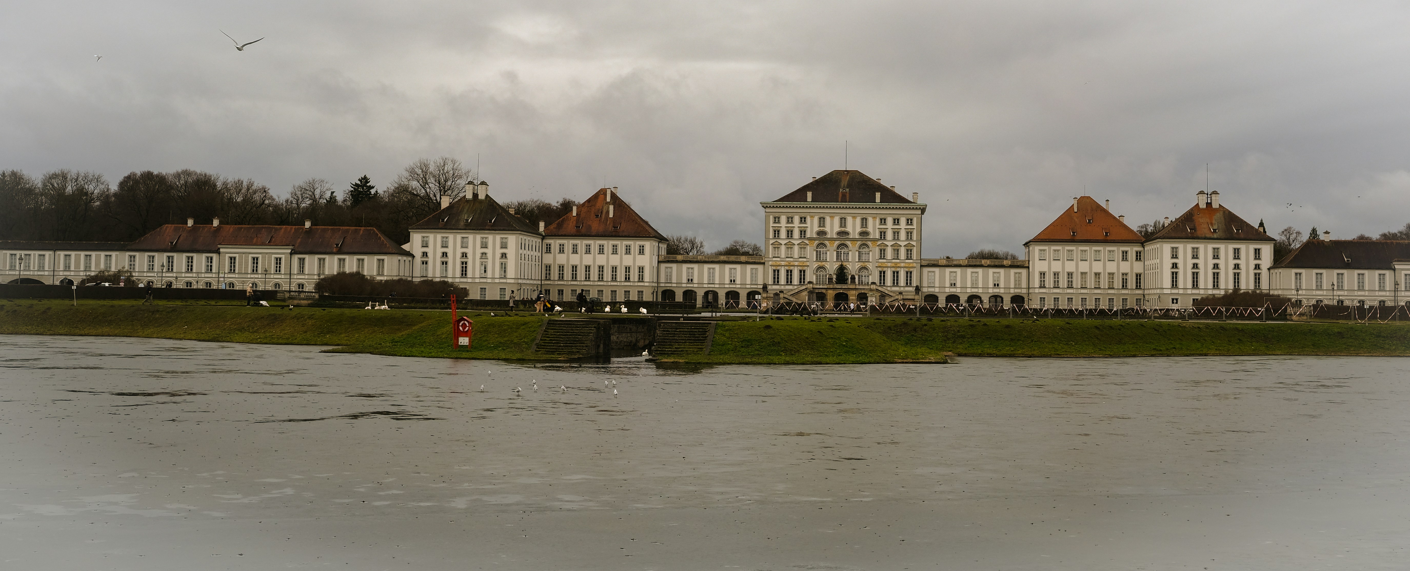 The Nymphenburg Palace landscape