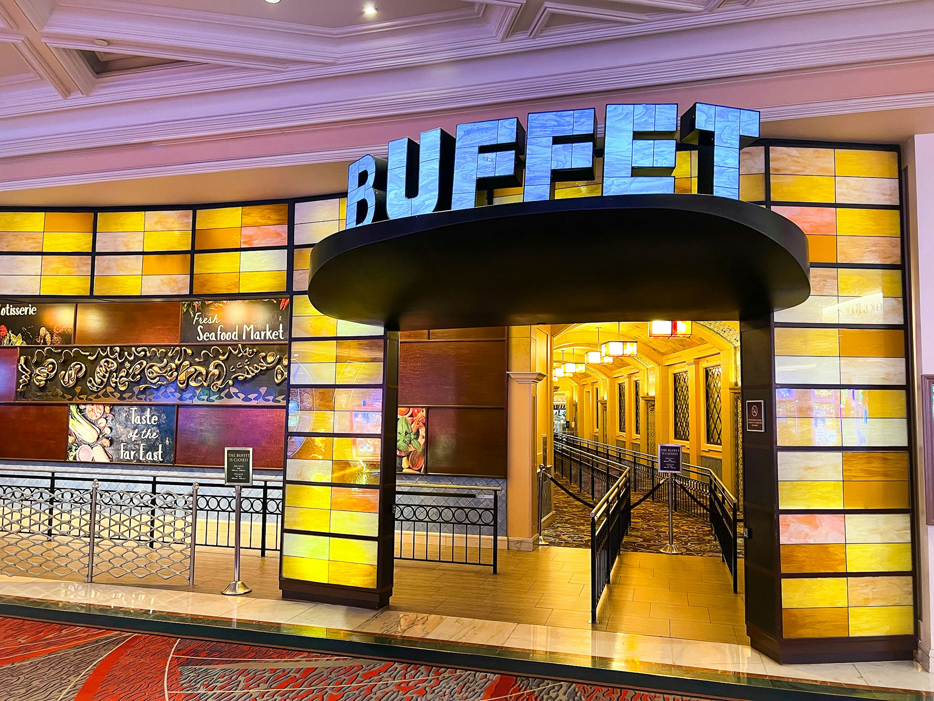 Bellagio Las Vegas buffet.