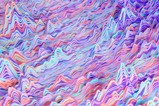 a colorful abstract background with wavy lines