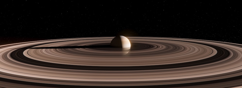 a saturn like object is shown in this artist's rendering