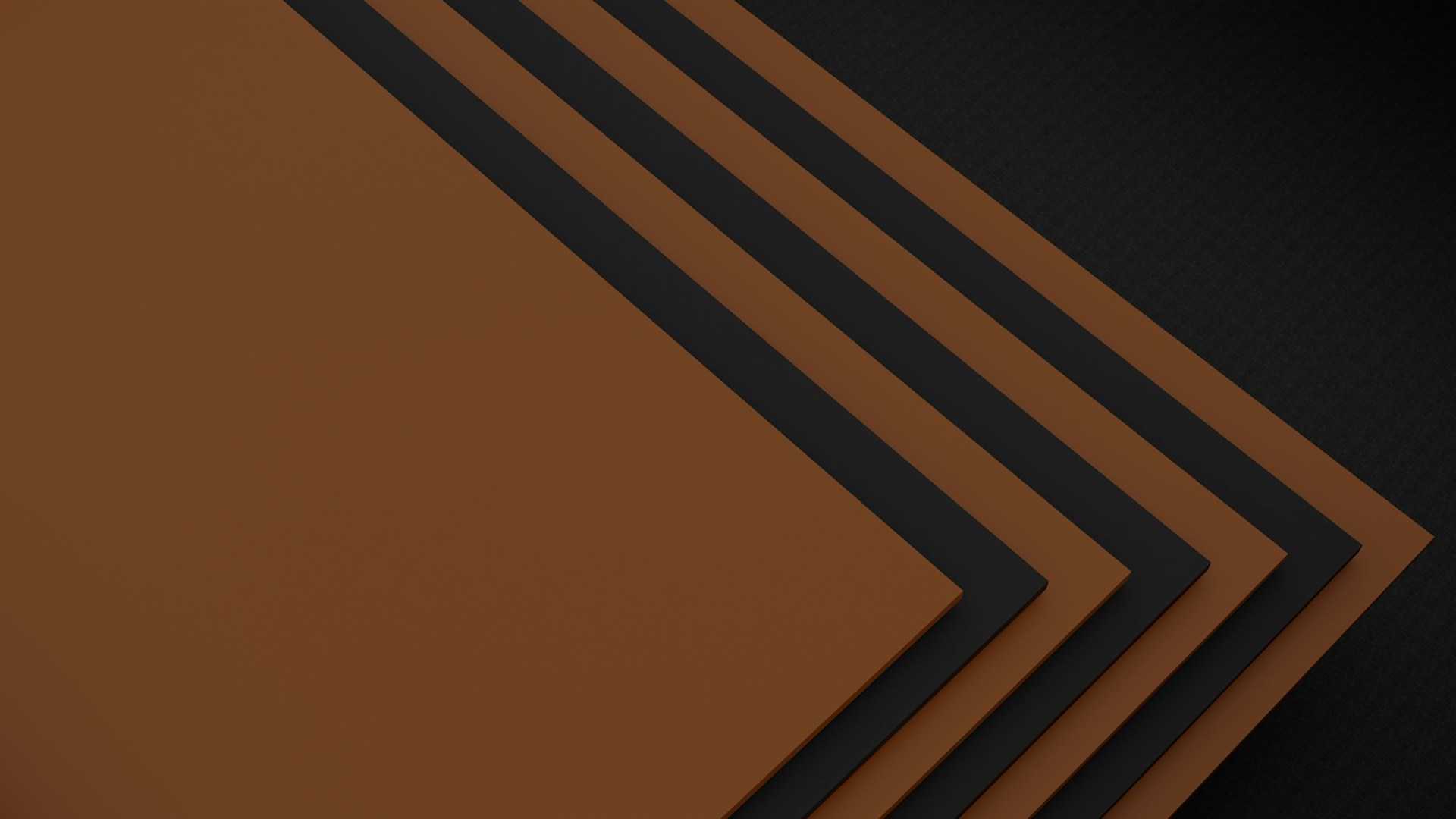 a stack of brown papers sitting on top of each other