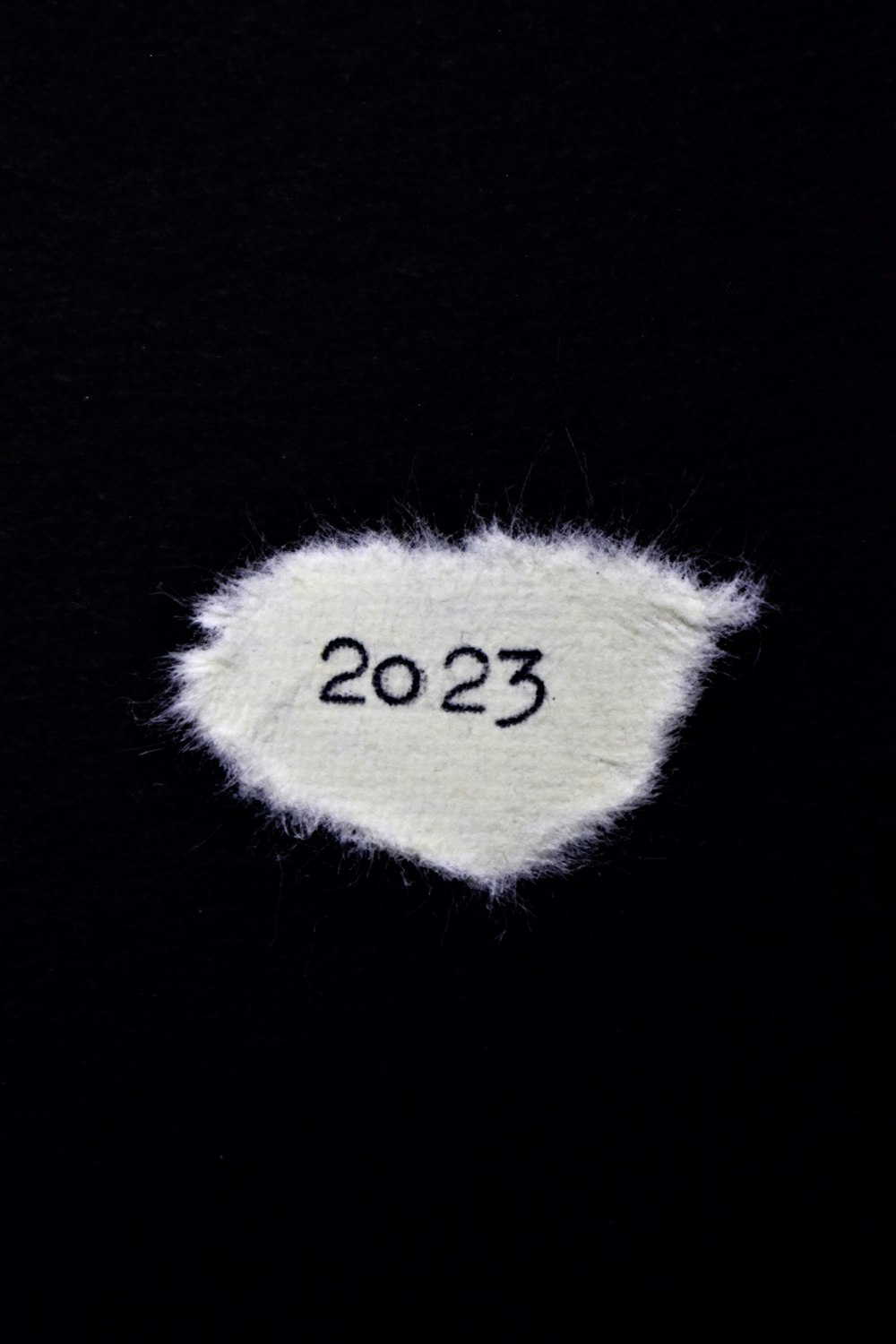 20 20 20 22 20 20 20の番号の白い布地