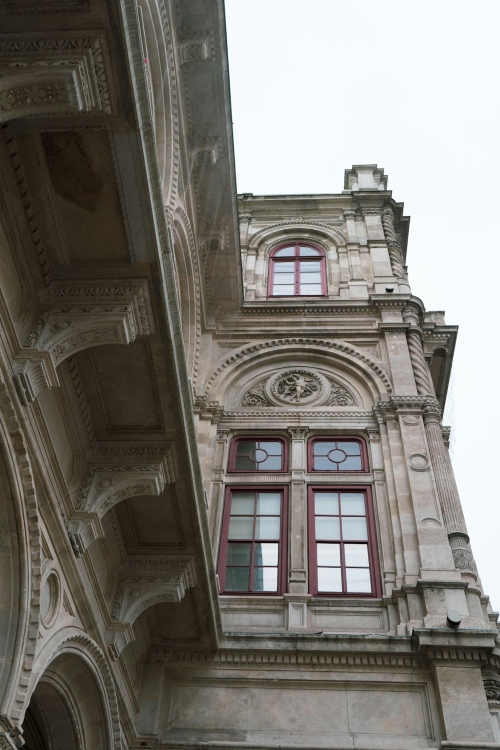 a building with a clock on the front of it