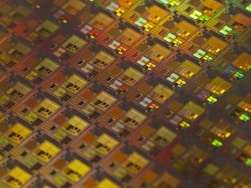 a close up of a pattern of small squares