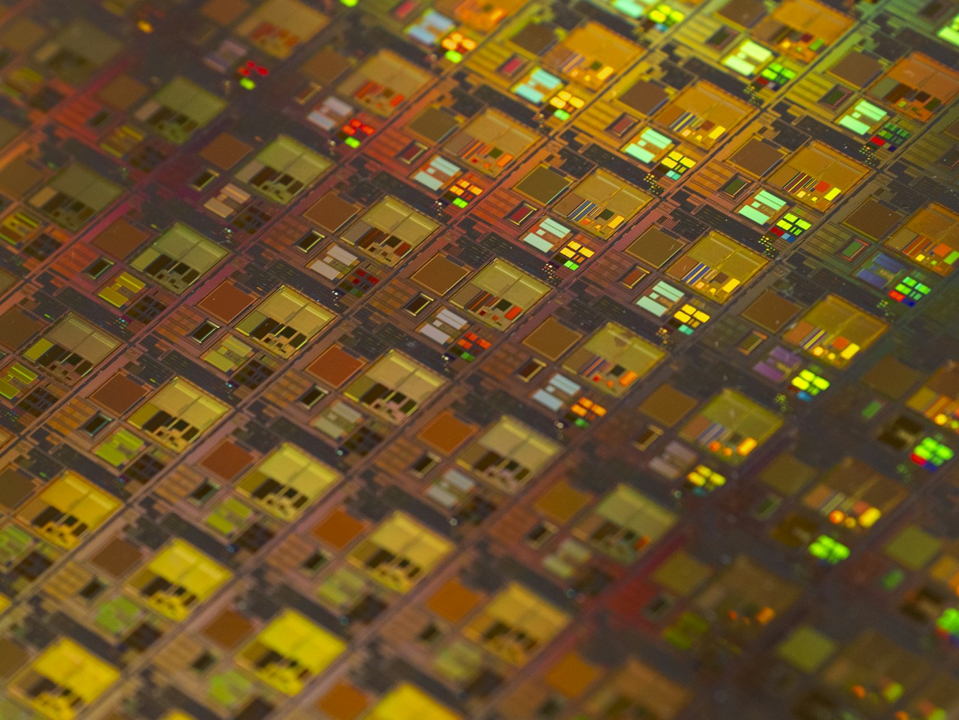 半導体ウェハ検査のイメージ