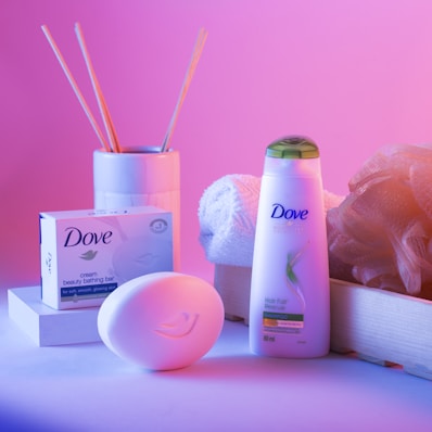 a couple of items that are on a table