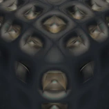 Evolving abstract data patterns representing cross-domain knowledge transfer.