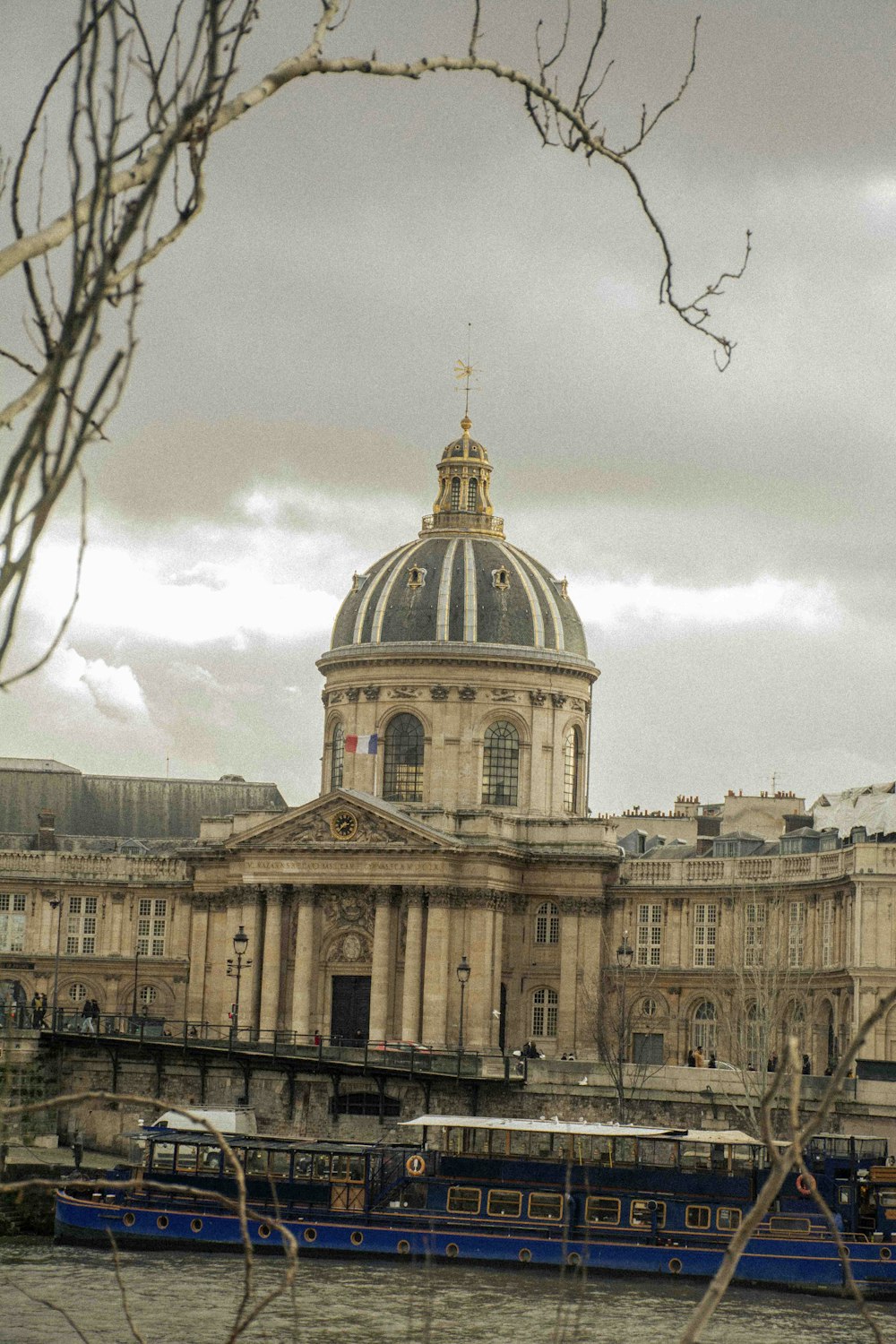 a large building with a dome on top of it