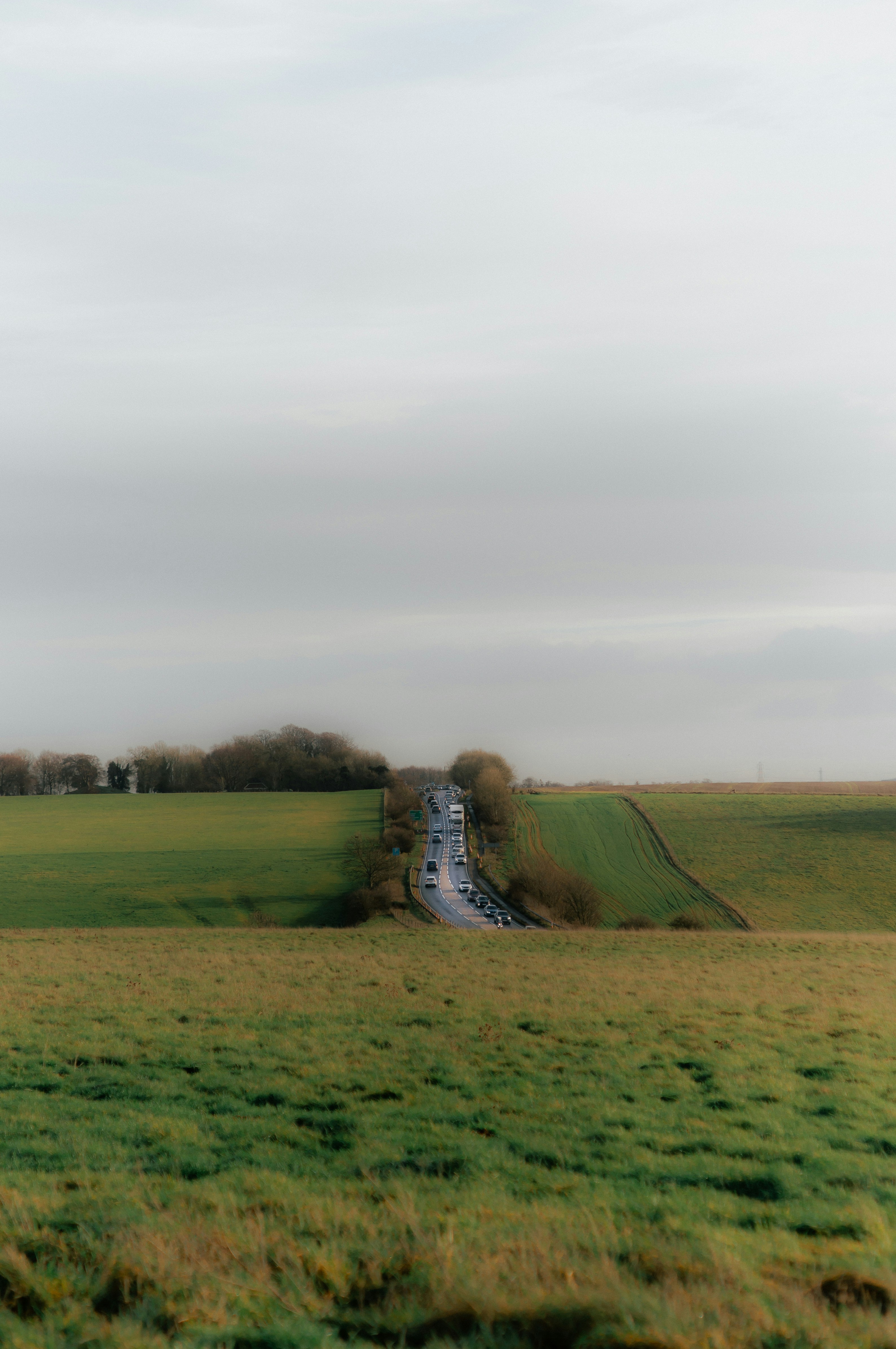 Example of creative use of lens flare in landscape photography