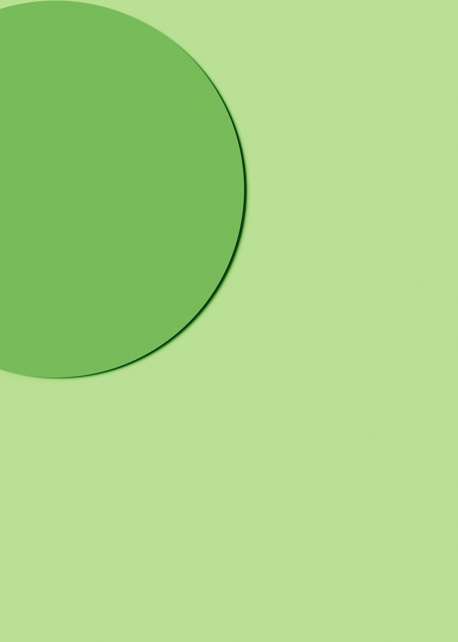 a green circle on a green background