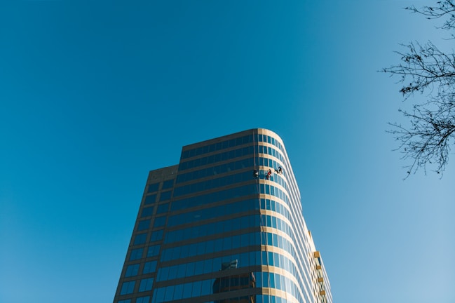 Spotless windows showcasing our cleaning expertise.