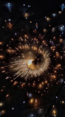 Animated scene of a golden staff striking, triggering a jackpot explosion of lights and coins.