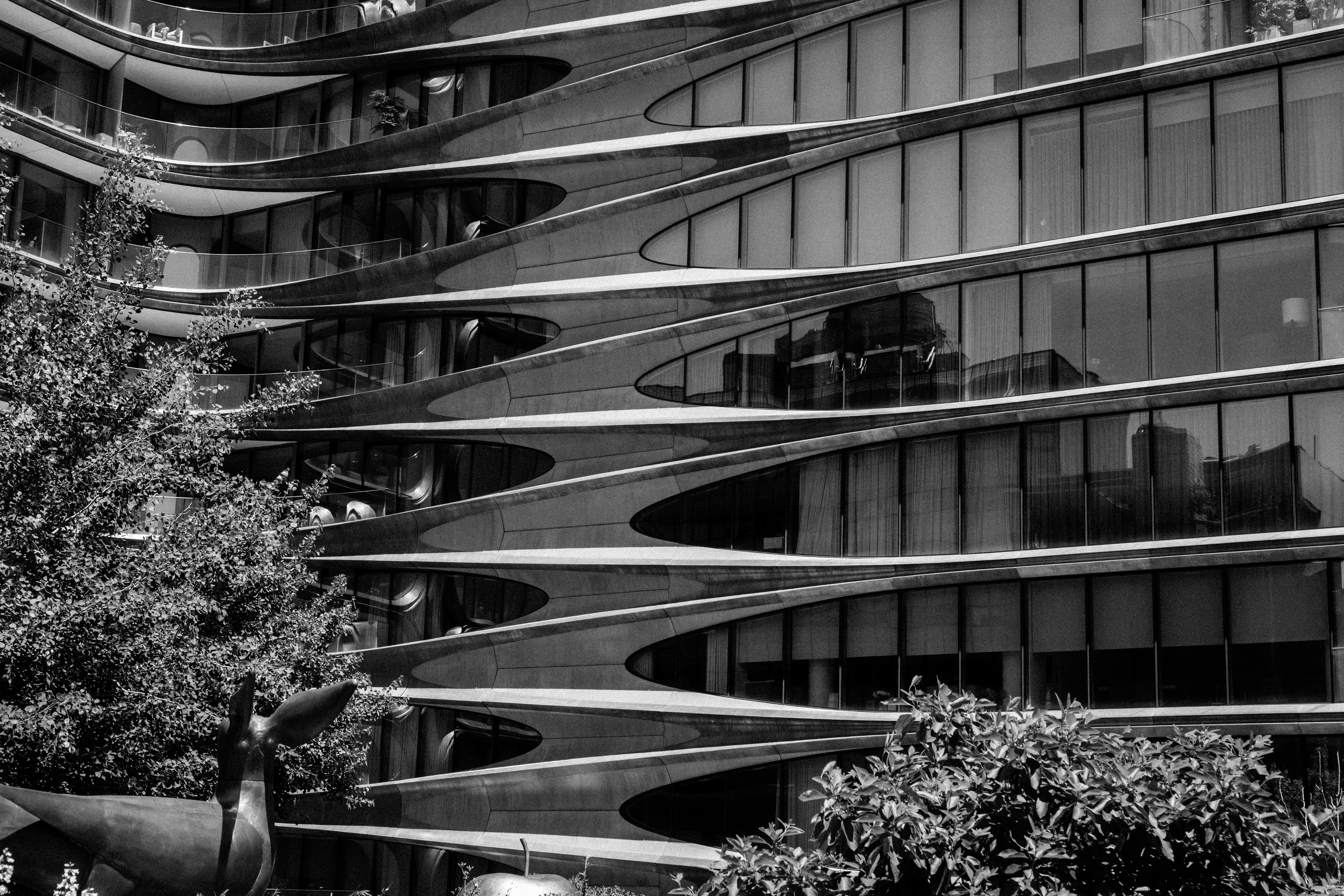 Building structure near the HighLine in New York City