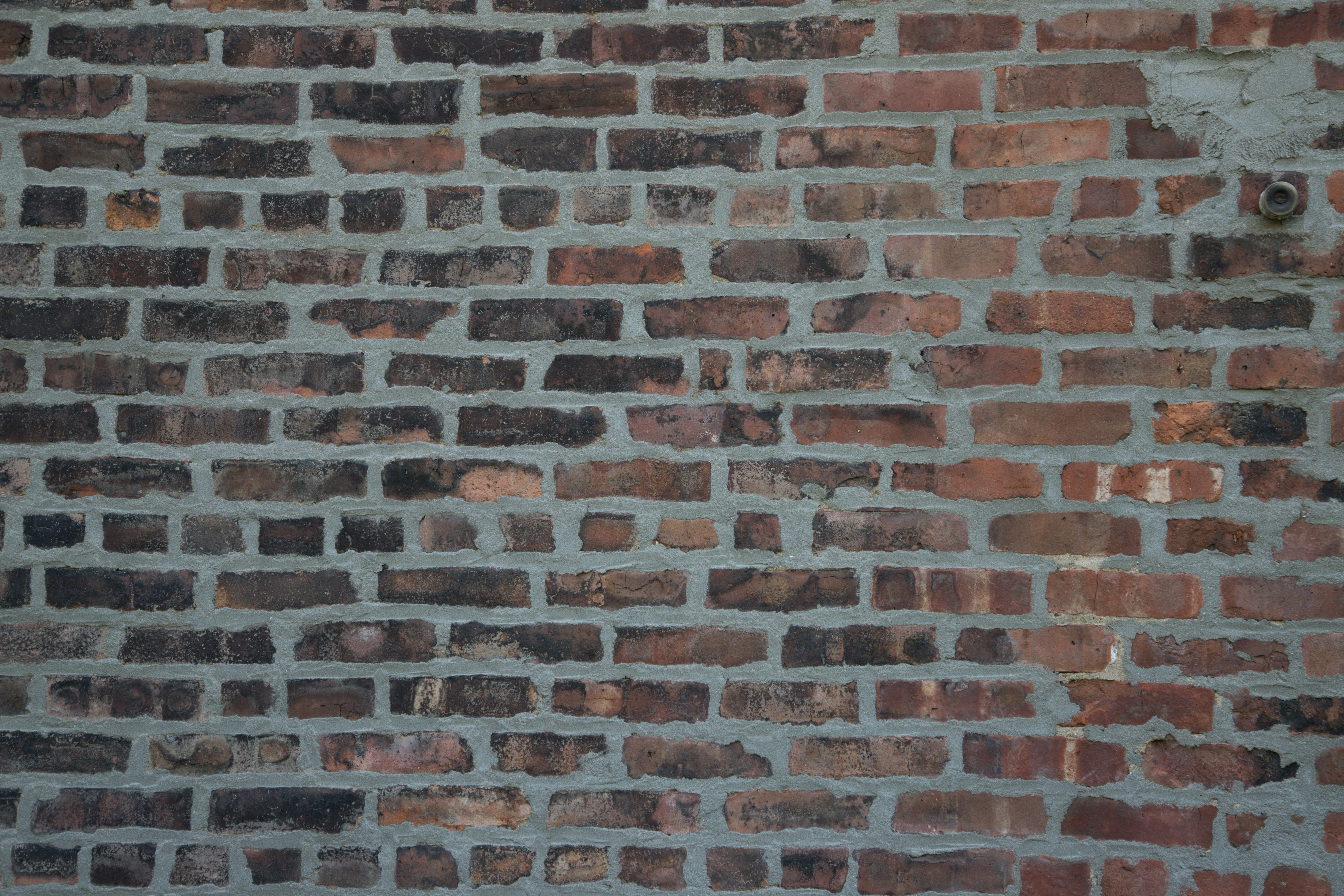 Brick wall at the Hudson yards, New York City