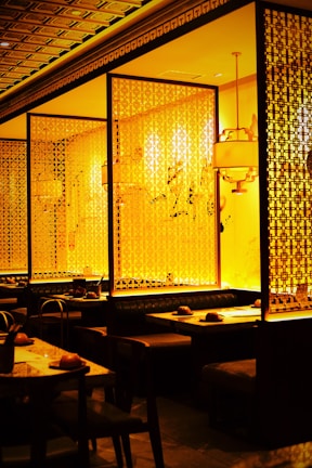 A cozy dining setup at halal 24h restaurant.
