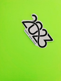 A colorful sticker featuring a festive 2026 New Year design with fireworks.