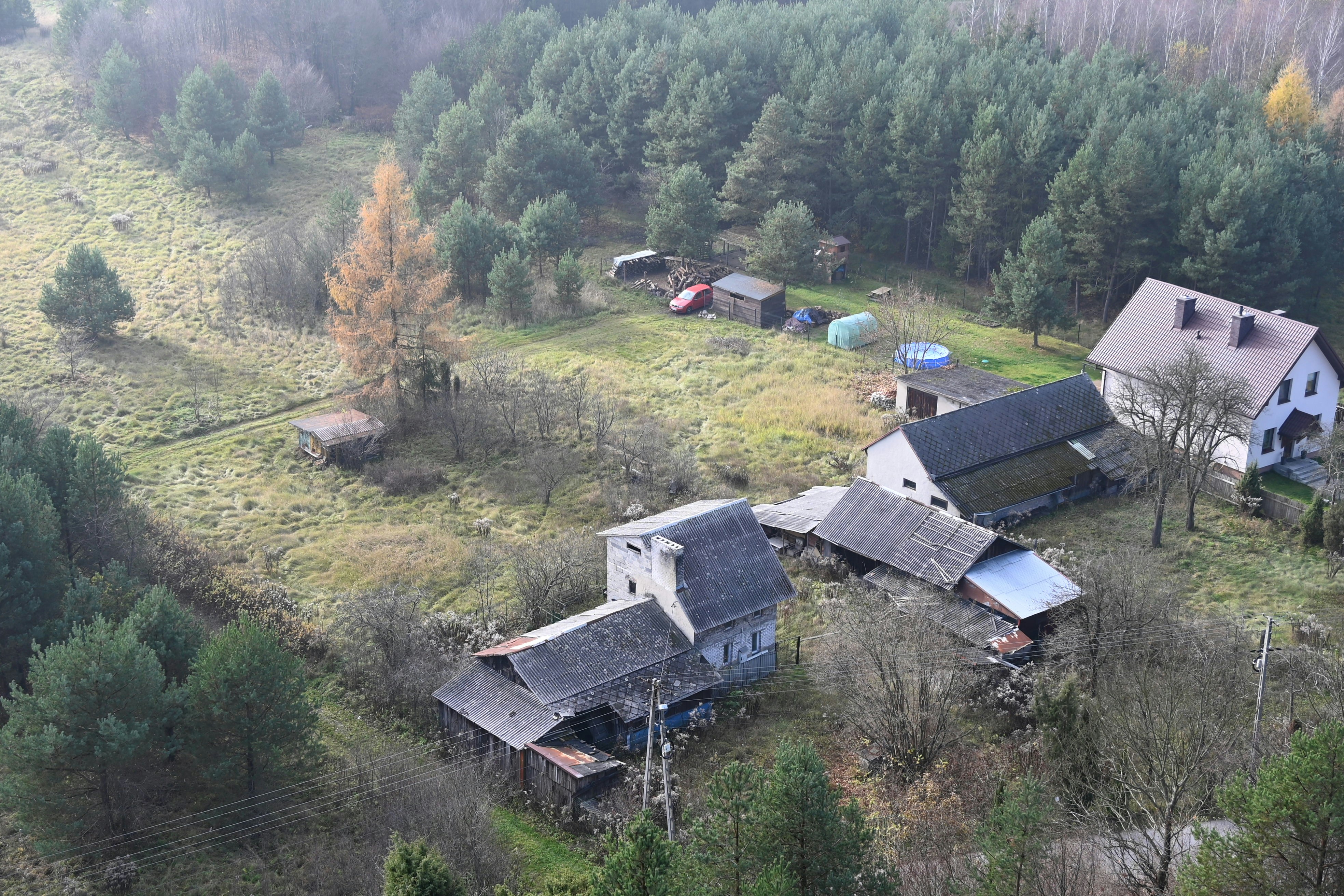 Okolice Stoczka Łukowskiego – typowy krajobraz rolniczy