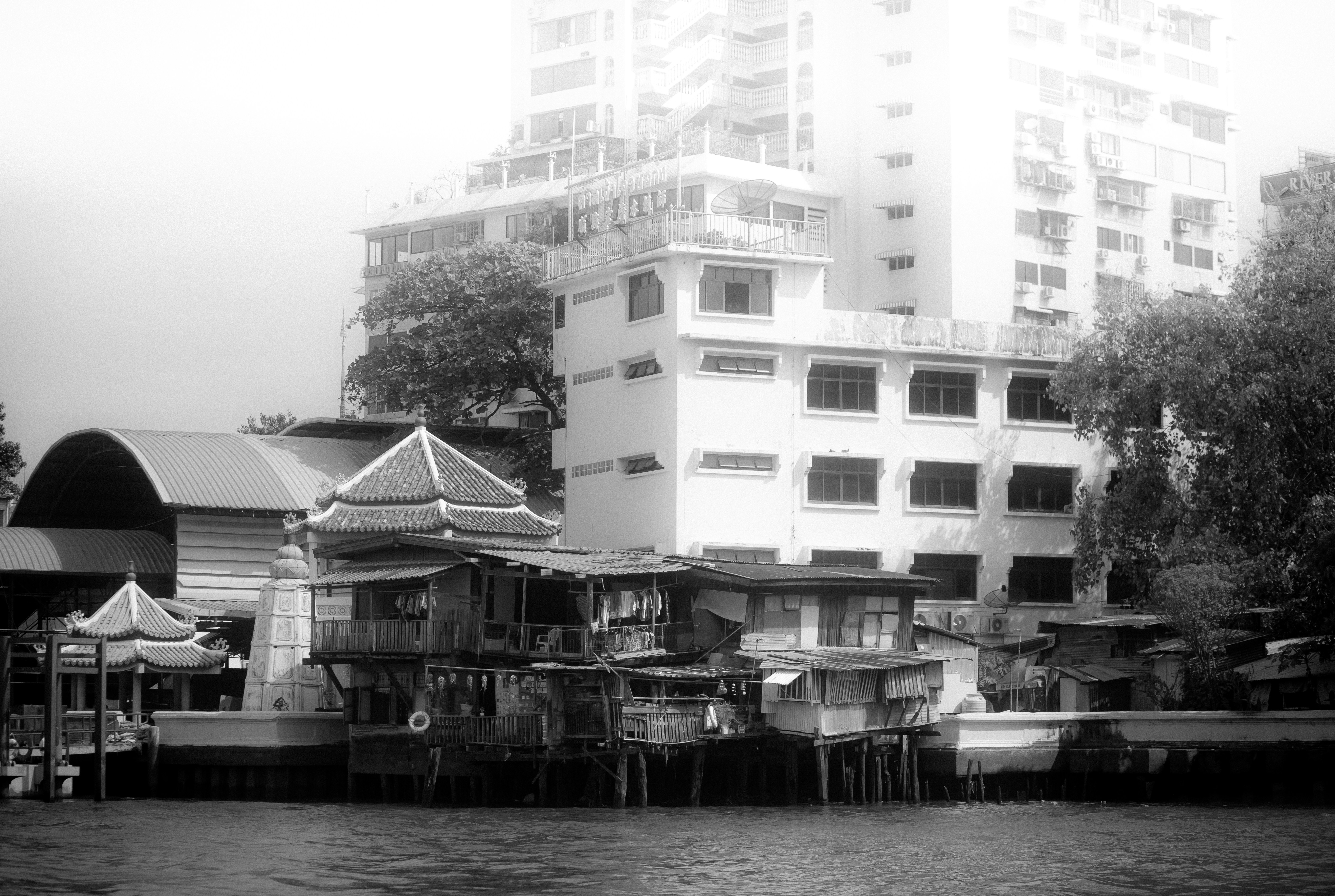 Bangkok cityscape with iconic architecture