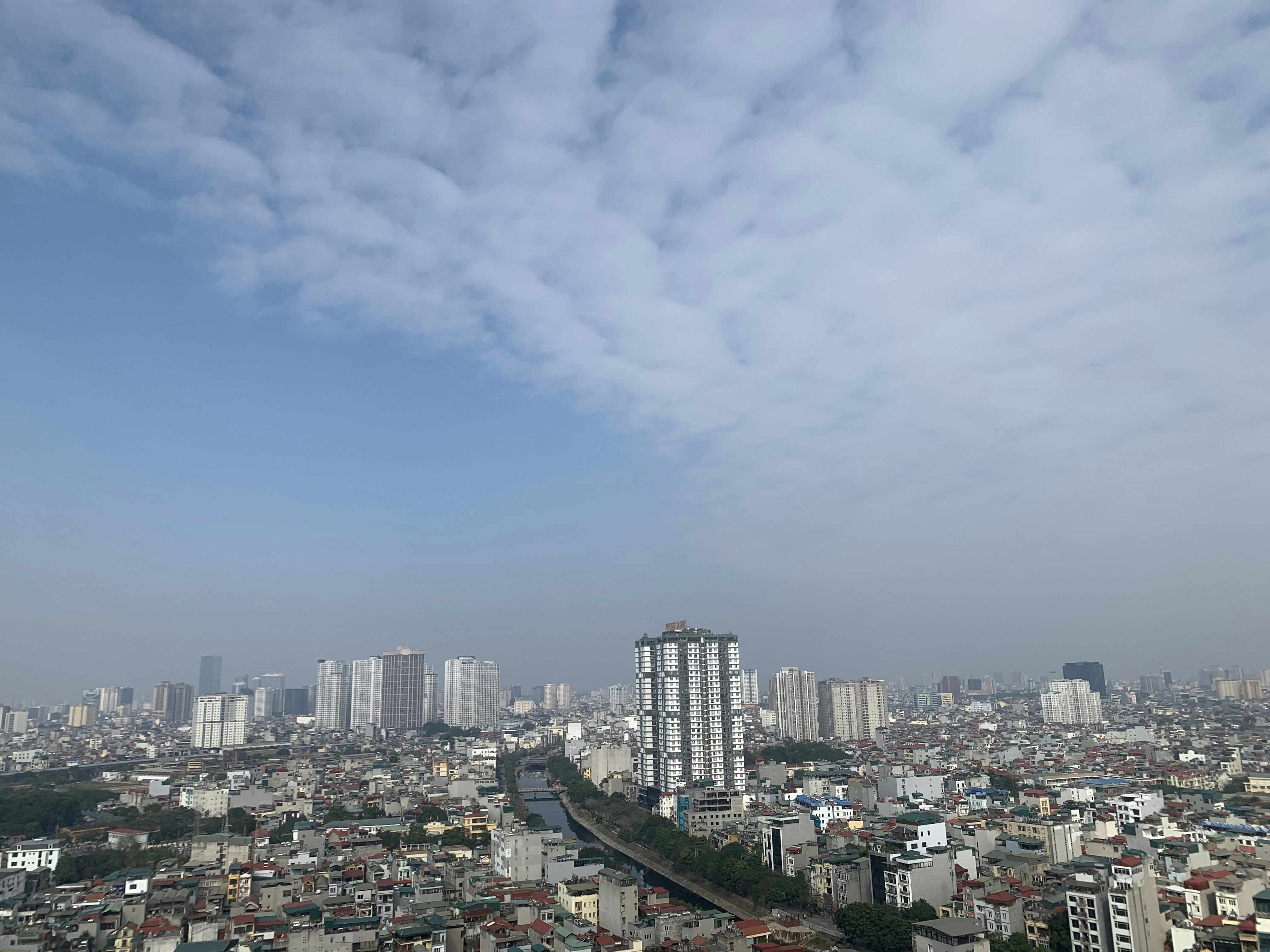 panoramic city view from a high-rise balcony - apartments with skyline views