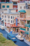 Canapay model of a lego city 2023