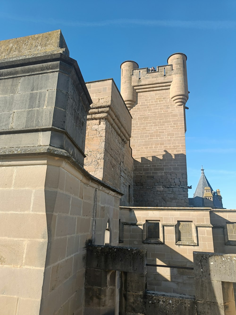 a castle like building with a clock tower