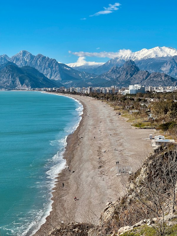 Antalya beachfront resort pool