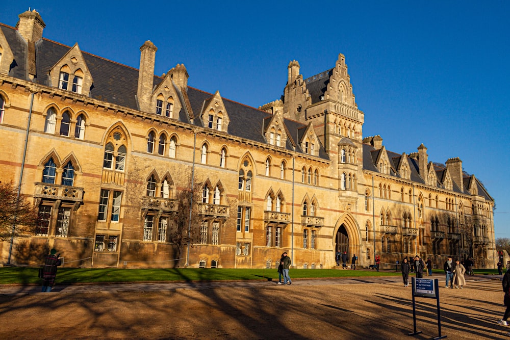 a large building with a lot of windows