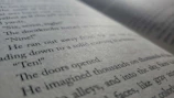 Close-up of an e-book page featuring engaging typography and illustrations.