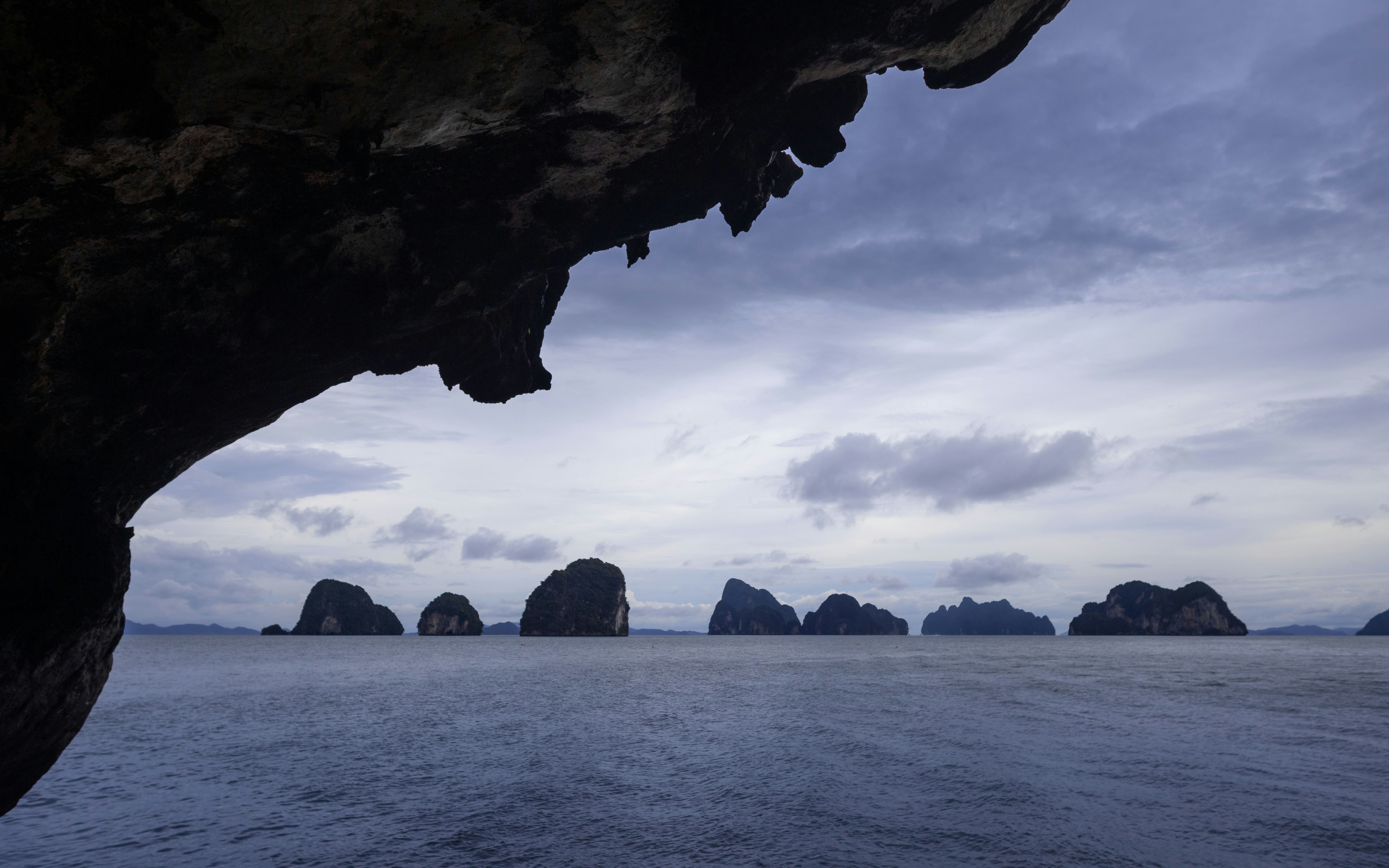 Landscape shot while on a tour at the James Bond Island, Phuket.