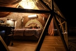 A cozy bedroom interior created by Mucizem İnşaat.