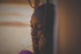 A candid photo of Vivek looking thoughtful and sincere in a calm setting.