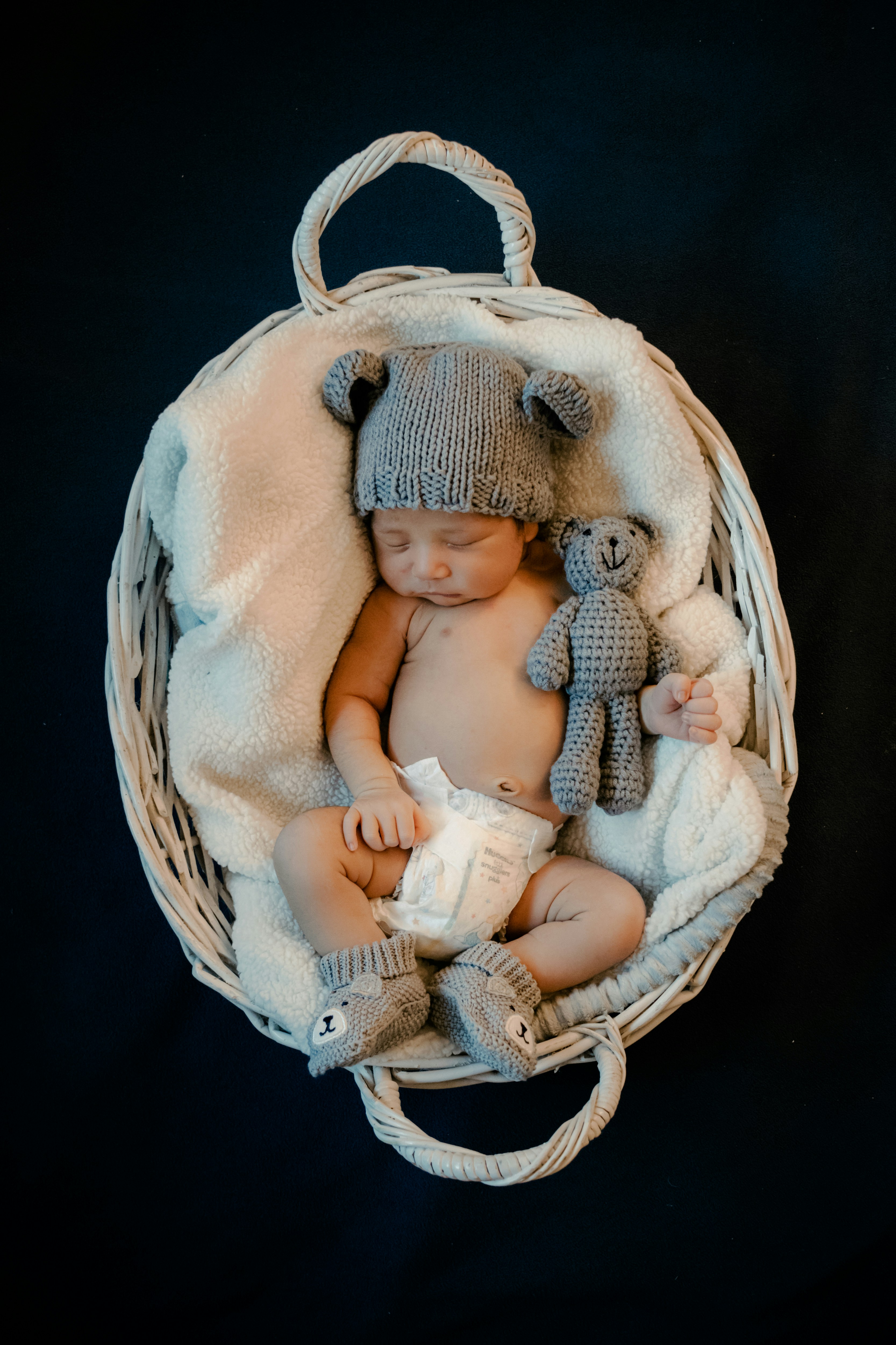 Cesta para mamá sencilla / Kit de hospital